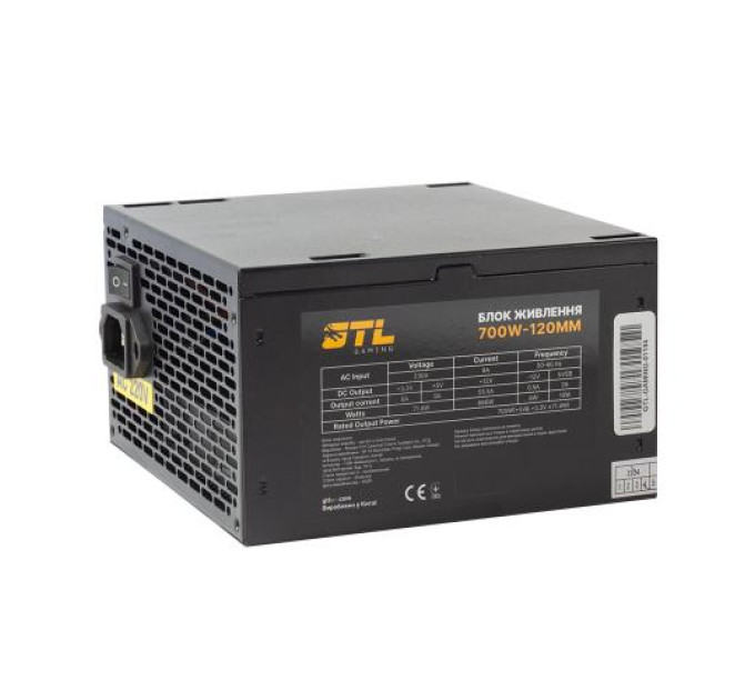 GTL Блок живлення GTL Gaming Star (GTLGS700BK) 700W