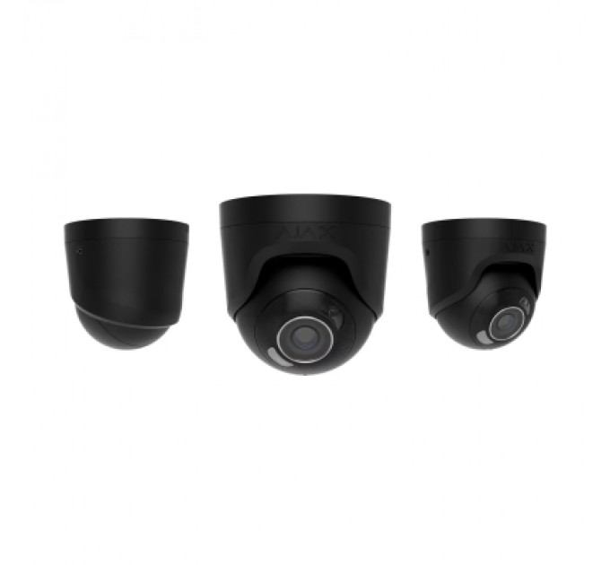 Камера відеоспостереження Ajax TurretCam HL (8/4.0) black