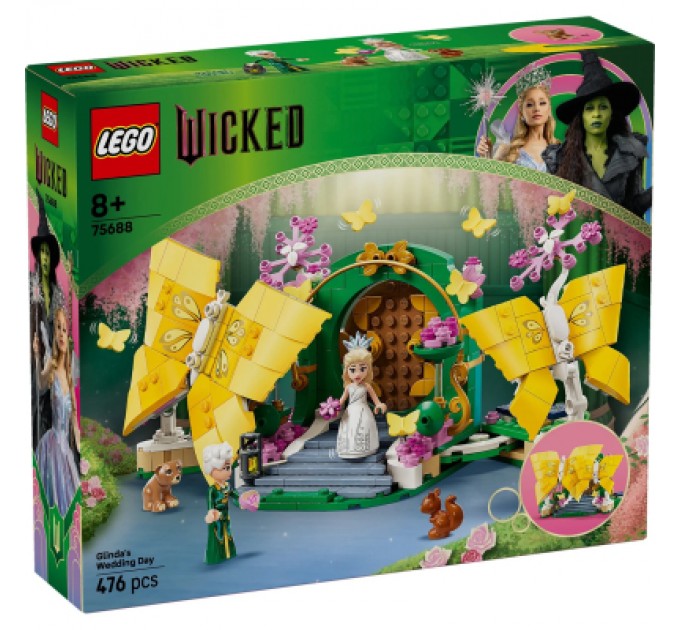Конструктор LEGO Wicked Весілля Ґлінди (75688)