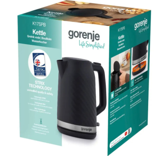 Gorenje Електрочайник Gorenje K17SPB