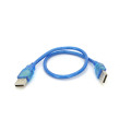 Ritar Дата кабель USB 2.0 AM/AM 0.5m blue Ritar (YT-AM/AM-0.5TBL)