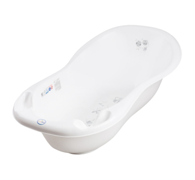 Tega Baby Ванночка Tega Baby зі зливом LUX OWLS 102 см white (SO-005 ODPLYW-103)
