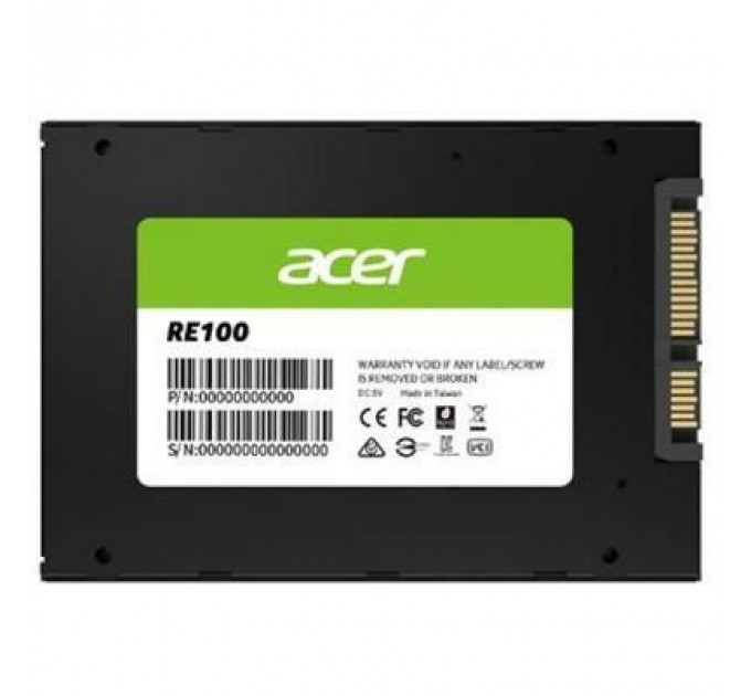 Накопичувач SSD 2.5" 256GB Acer (RE100-25-256GB)