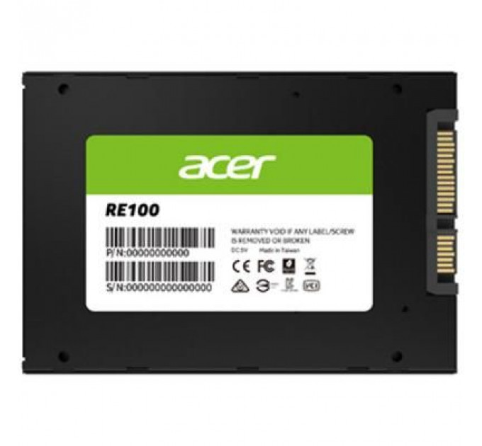 Накопичувач SSD 2.5" 512GB RE100 Acer (BL.9BWWA.108)