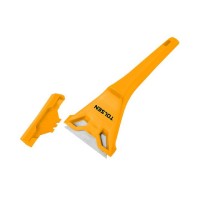 Шкребок автомобільний Tekhmann пластиковий 175х70 мм лезо металеве, трапеція SK5 (30014)