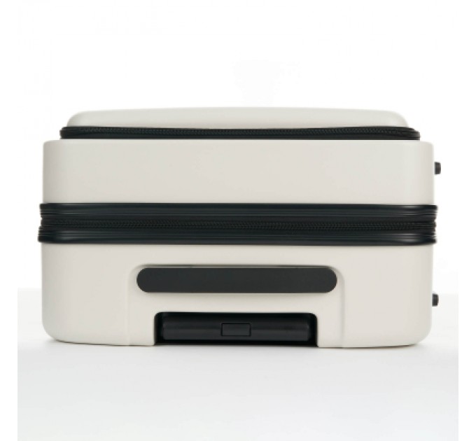 Валіза Bagland середня 72 л біла (1140621766)