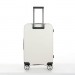 Валіза Bagland середня 72 л біла (1140621766)