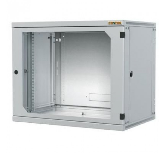 Шафа настінна Conteg 18U 19" 600x600мм RAL7035 (RUN-18-60/60)