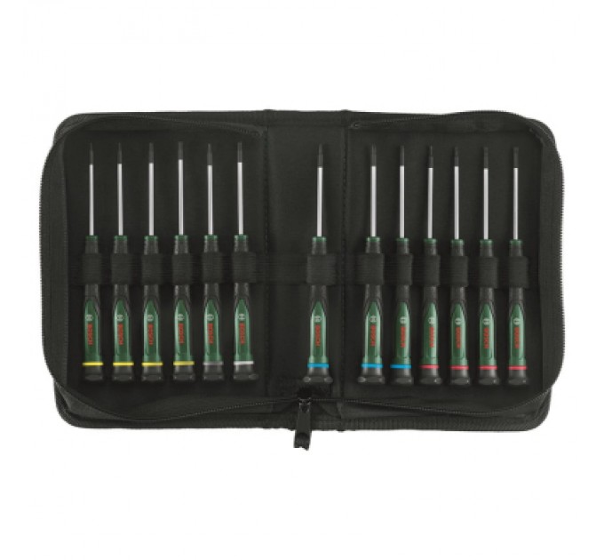 Набір викруток Bosch прецизійних 13шт, SL, PH, TX, HEX, сталь CrV (1.600.A02.Z9N)