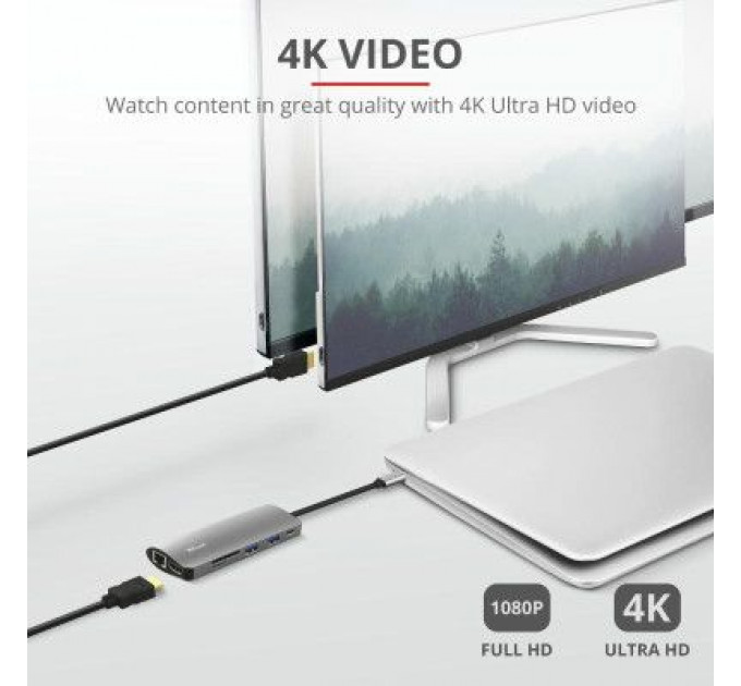 Концентратор Trust DALYX 7-IN-1 USB-C ALUMINIUM (23775_TRUST)