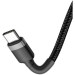 Baseus Дата кабель USB-C to USB-C 2.0m USB 3.1 3A grey-black Baseus (CATKLF-HG1)