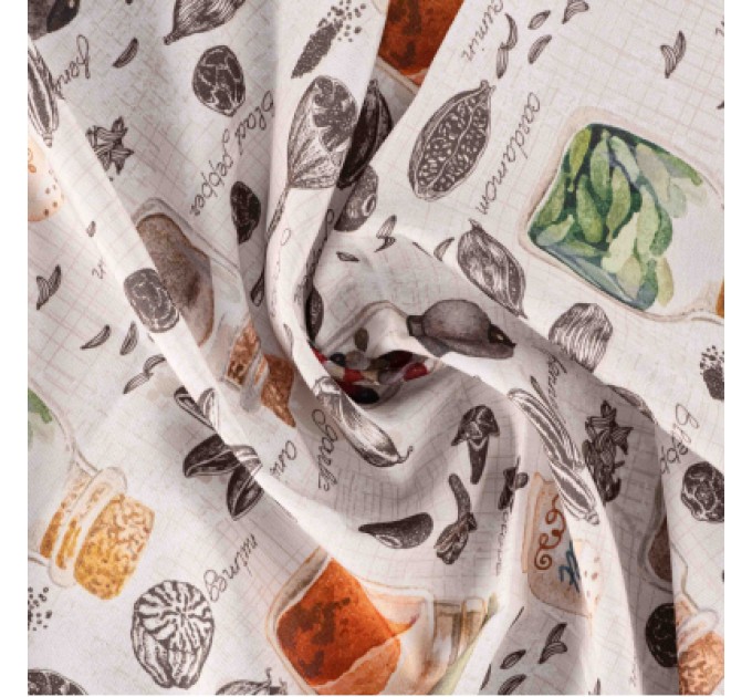 Скатертина Ardesto Spice 90% поліестер, 10% бавовна 120х140 см (ART07SP)