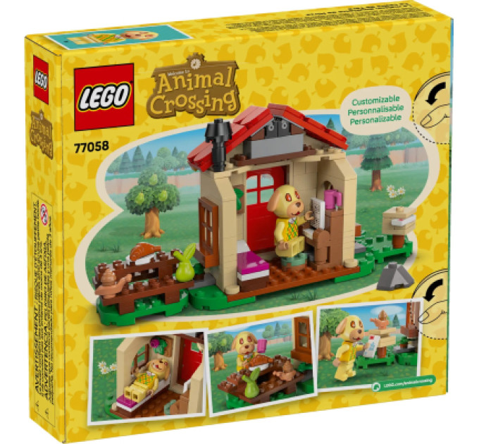 LEGO Конструктор LEGO Animal Crossing Затишний будинок Goldie (77058)