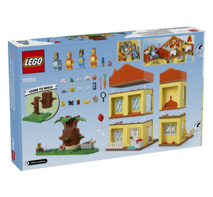 LEGO Конструктор LEGO Bluey Родинний дім Блуї (11203-)
