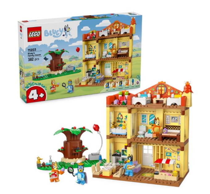 LEGO Конструктор LEGO Bluey Родинний дім Блуї (11203-)