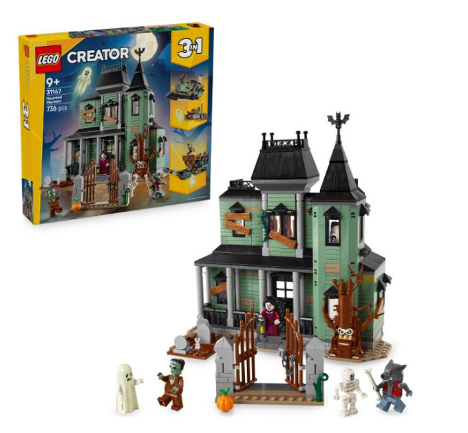 LEGO Конструктор LEGO Creator Маєток із привидами (31167)