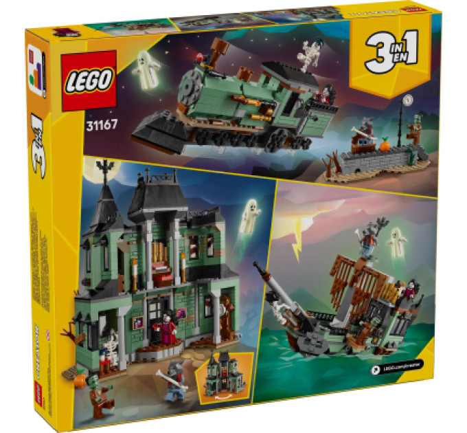 LEGO Конструктор LEGO Creator Маєток із привидами (31167)
