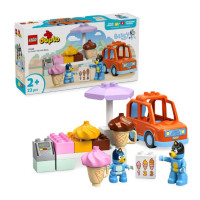 Конструктор LEGO DUPLO Bluey Подорож із морозивом із Блуї (10458)
