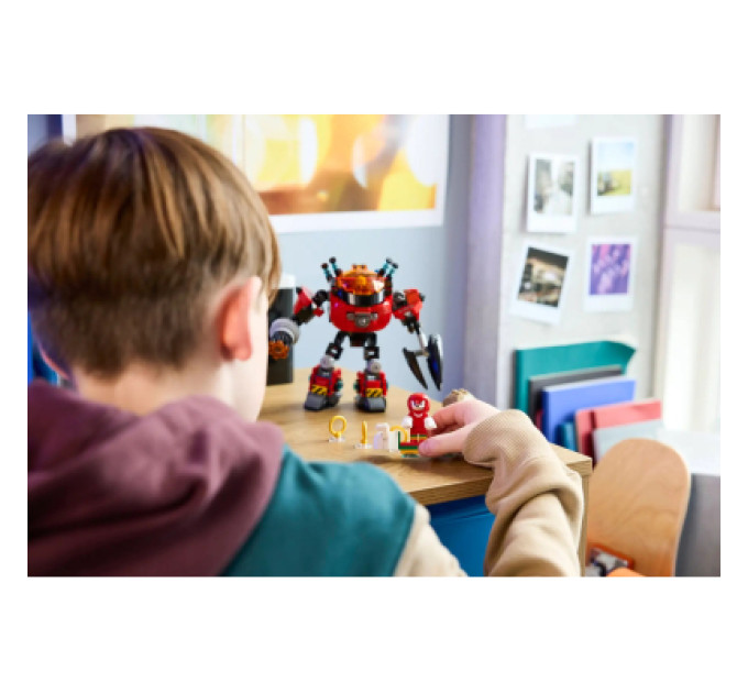 LEGO Конструктор LEGO Sonic Knuckles vs. Dr. Eggman Egg Crusher Mech (77005)