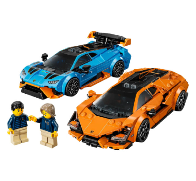 LEGO Конструктор LEGO Speed Champions Lamborghini Revuelto та Huracan STO (77238)