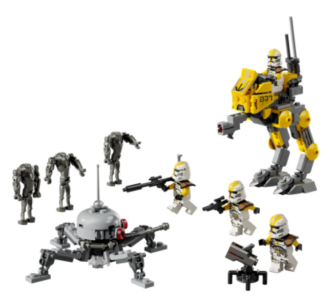 LEGO Конструктор LEGO Star Wars Бойовий загін бійців-клонів 327-го галактичного корпусу (75431)