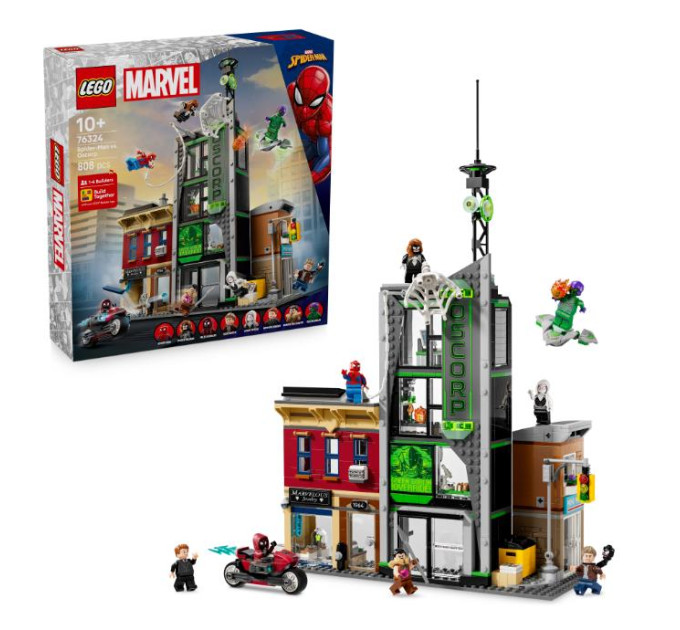 LEGO Конструктор LEGO Super Heroes Людина-павук проти Оскорпа (76324)