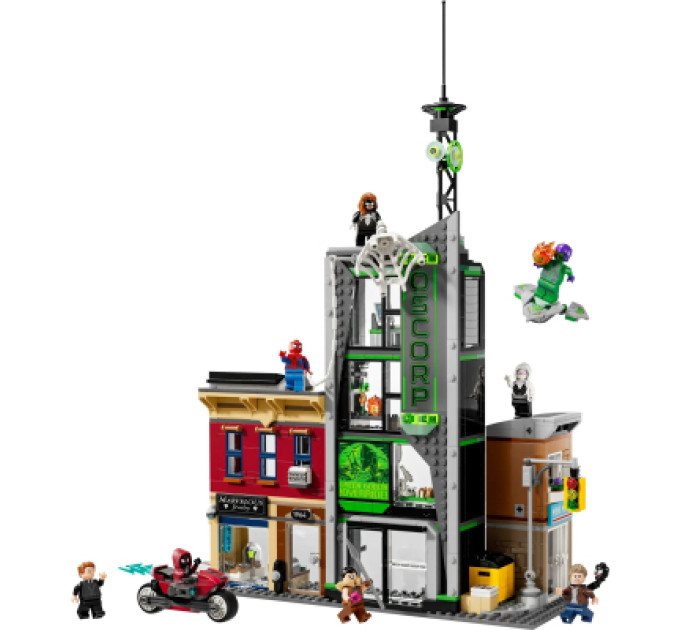 LEGO Конструктор LEGO Super Heroes Людина-павук проти Оскорпа (76324)
