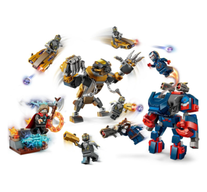 LEGO Конструктор LEGO Super Heroes Месники: Завершення Тор проти Чітаурі (76322)
