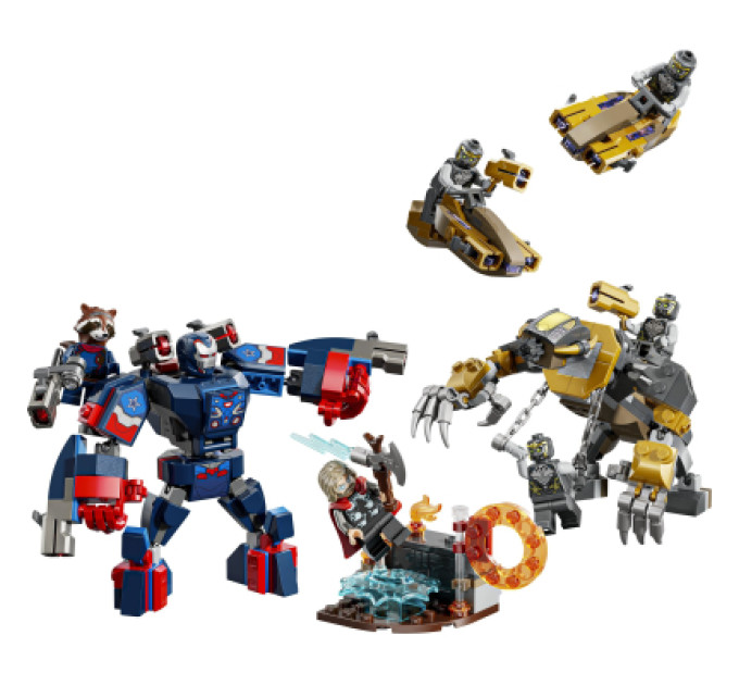 LEGO Конструктор LEGO Super Heroes Месники: Завершення Тор проти Чітаурі (76322)