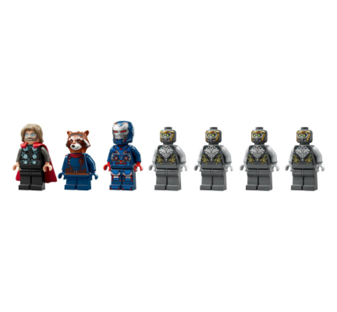 LEGO Конструктор LEGO Super Heroes Месники: Завершення Тор проти Чітаурі (76322)