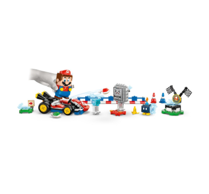 LEGO Конструктор LEGO Super Mario Mario Kart – Interactive Mario та Standard Kart (72043)