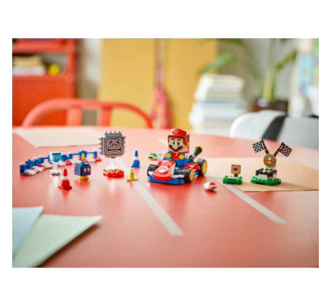 LEGO Конструктор LEGO Super Mario Mario Kart – Interactive Mario та Standard Kart (72043)