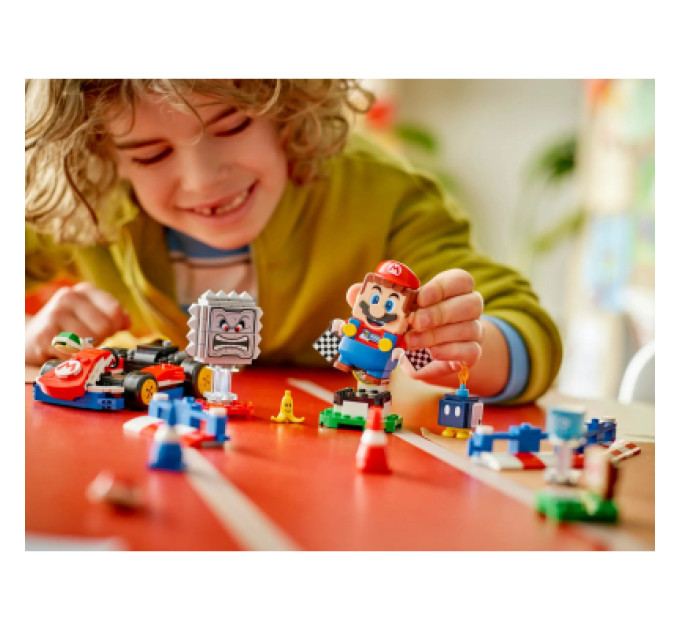 LEGO Конструктор LEGO Super Mario Mario Kart – Interactive Mario та Standard Kart (72043)