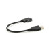Voltronic Перехідник USB 3.0 AM to Slimline SATA 13 pin 0.12m for ODD black Voltronic (YT-C3.0-SATA/0.12)