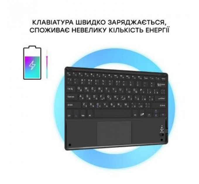 Чохол до планшета AirOn Premium iPad 10.2" 2019/2020/2021 7/8/9th Gen Air 3 Kbd+Tch (4822352781058)