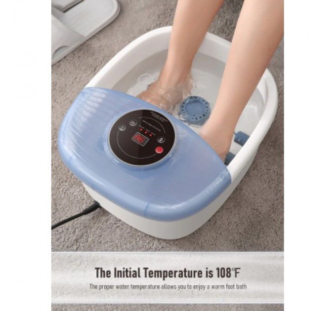 Масажна ванночка для ніг NAIPO XKAM-SPA18 блакитний