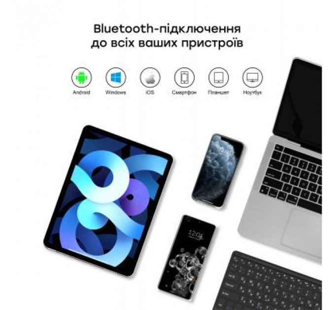 Чохол до планшета AirOn Premium iPad Air 4 10.9" Bluetooth keyboard touchpad (4822352781051)
