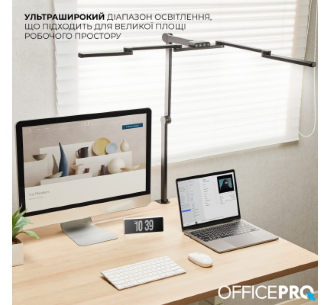 OfficePro Настільна лампа OfficePro LED лампа на монітор SL300B (SL300B)
