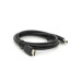 Merlion Кабель мультимедійний HDMI M to HDMI M 1.5m V1.4 black Merlion (YT-HDMI(M)/(M)HS-1.5m-5)