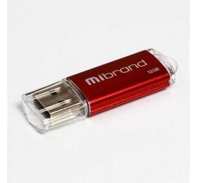 USB флеш накопичувач Mibrand 32GB Cougar Red USB 2.0 (MI2.0/CU32P1R)