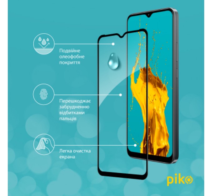 Скло захисне Piko Full Glue Realme C30 (1283126546204)