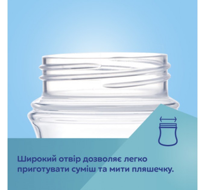 Пляшечка для годування Canpol babies EasyStart Newborn baby з широким отвором 240 мл (35/217_pin)