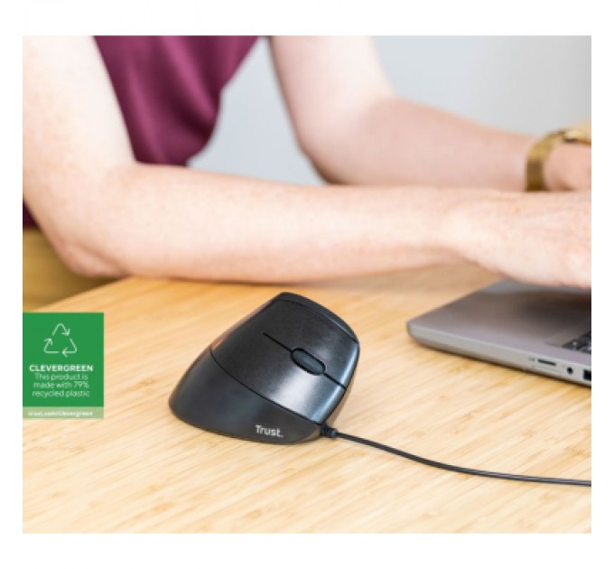Мишка Trust Bayo Vertical Ergonomic ECO USB Black (24635)