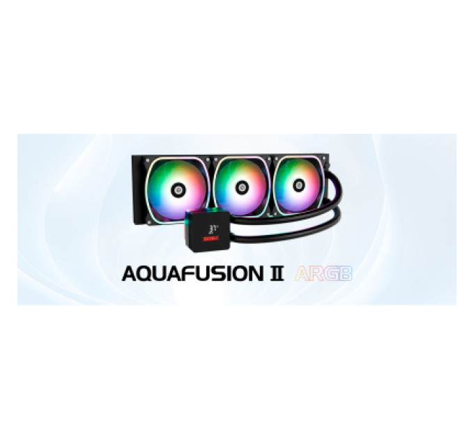 Enermax Система рідинного охолодження Enermax Aquafusion 360 (ELC-AQFS360-SQA)