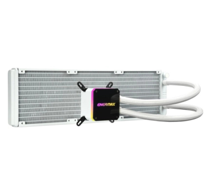 Enermax Система рідинного охолодження Enermax Aquafusion 360 White ARGB (ELC-LMT360-W-ARGB)
