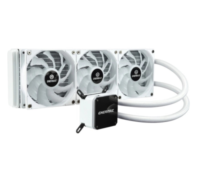 Enermax Система рідинного охолодження Enermax Aquafusion 360 White ARGB (ELC-LMT360-W-ARGB)