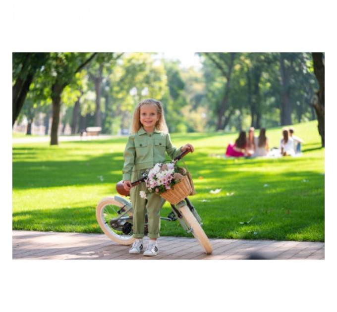 Дитячий велосипед Miqilong RM Оливковий 16` (ATW-RM16-OLIVE)