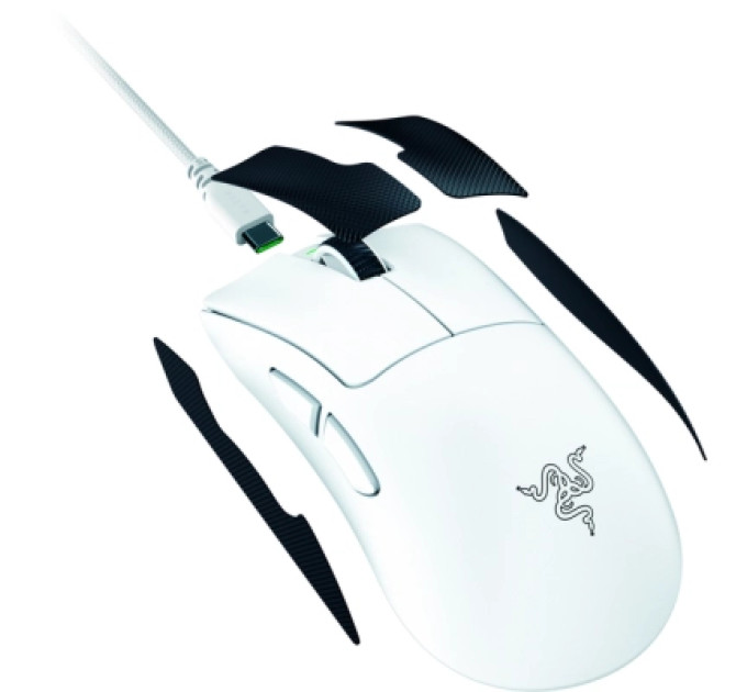 Razer Мишка Razer DeathAdder V4 PRO Wireless/USB White (RZ01-05330200-R3G1)