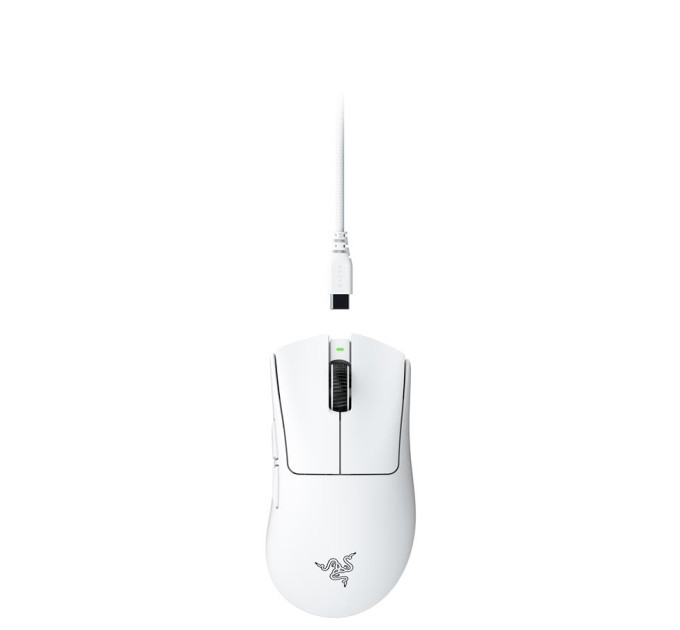 Razer Мишка Razer DeathAdder V4 PRO Wireless/USB White (RZ01-05330200-R3G1)