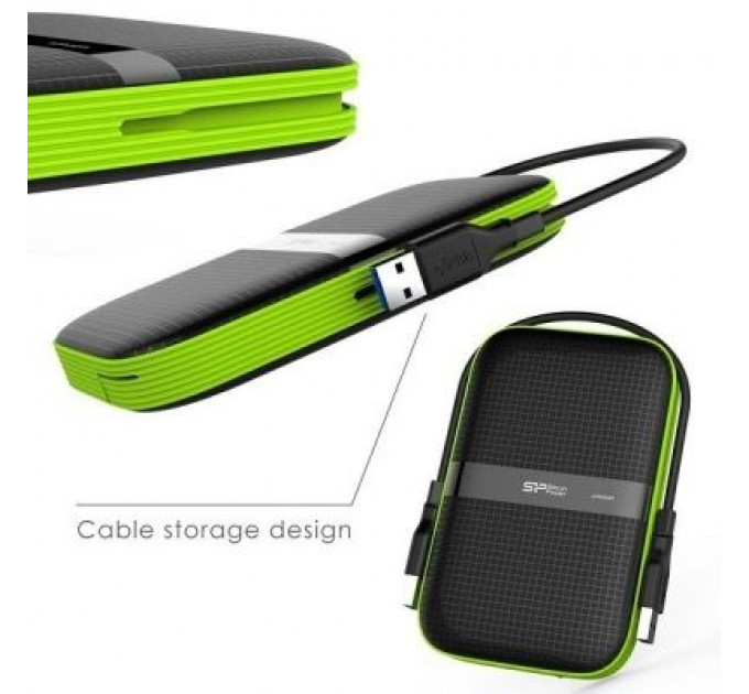 Зовнішній жорсткий диск 2.5" 4TB Silicon Power (SP040TBPHDA60S3K)